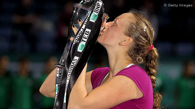 WTAチャンピオン クヴィトバ（チェコ）